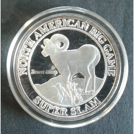1 Oz NAHC Desert Sheep Obverse