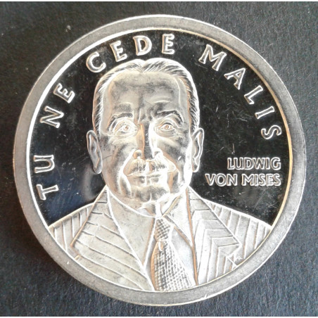 2009 1 Oz AOCS Mises Institute Ludwig Mises Obverse