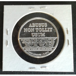 2010 1/2 Oz AOCS Cannabis Legalize It Reverse