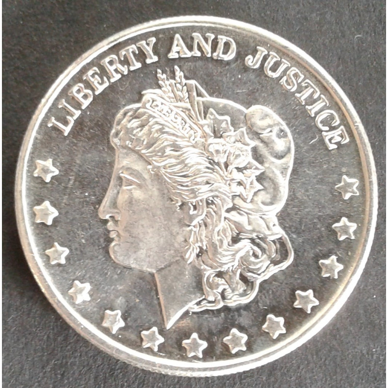 1982 1 Oz Northstar Mint Morgan Obverse