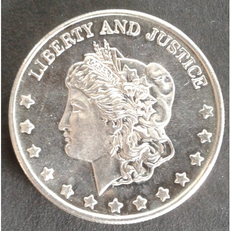 1982 1 Oz Northstar Mint Morgan Obverse