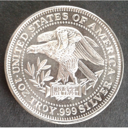 1 Oz NWTM Eagle/Trade Obverse