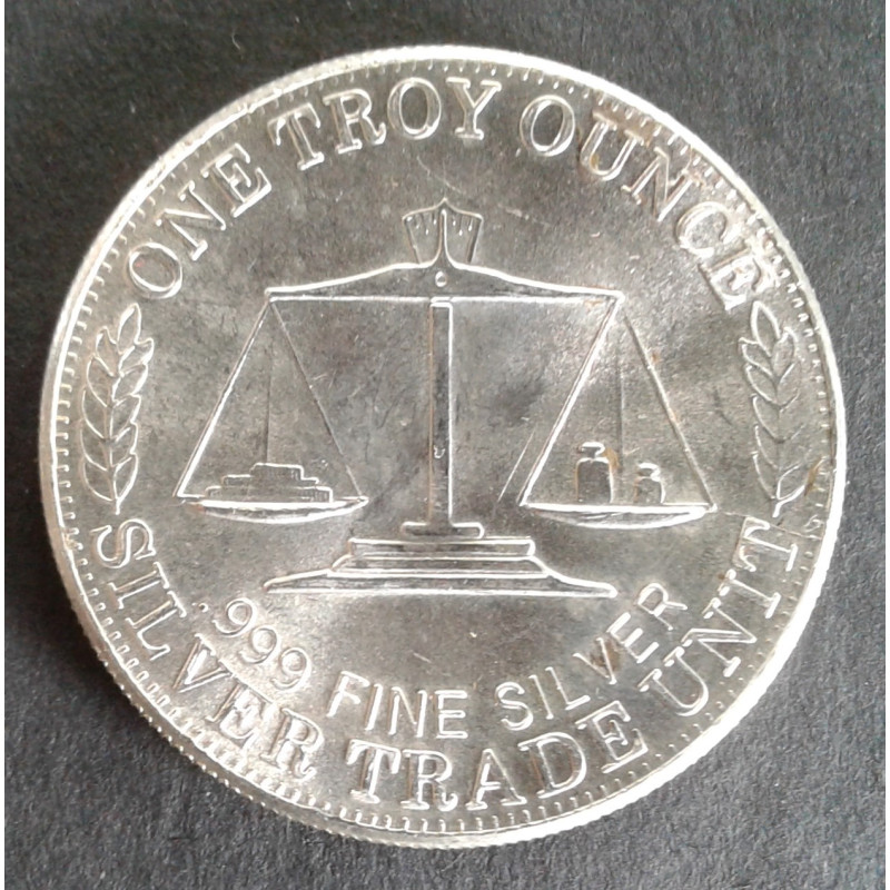 1988 1 Oz NWTM Pacific Northwest Type 1 Reverse