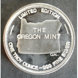 1 Oz Oregon Mint Mae West Reverse