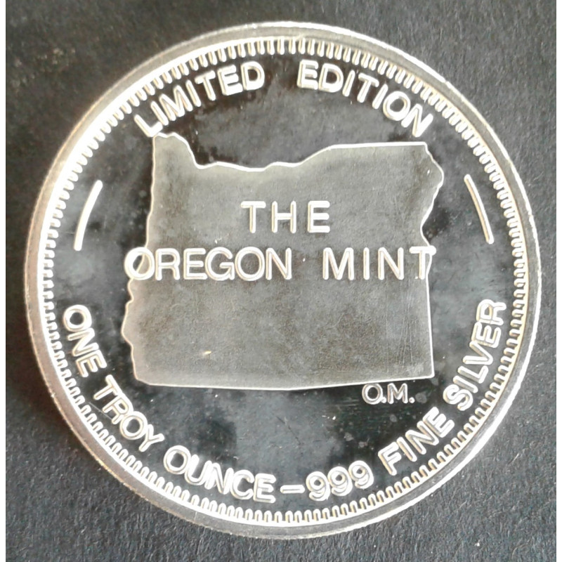 1 Oz Oregon Mint Mae West Reverse