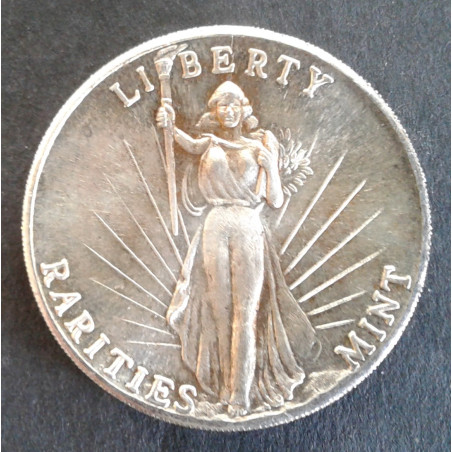 1 Oz Rarities Mint Liberty Type 1 Obverse