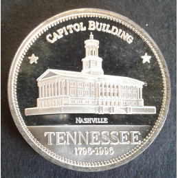 1988 1 Oz State Mint Capital Building Obverse