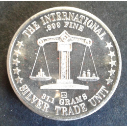 1 Oz TenTex Bell/Trade Reverse
