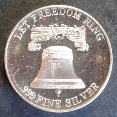 1 Oz TenTex Bell/Trade Obverse