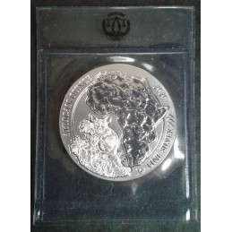 2020 1 Oz Rwanda Wildlife Bushbaby Obverse