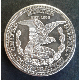 1 Oz US Silver Corp Eagle/North America Type 1 Obverse