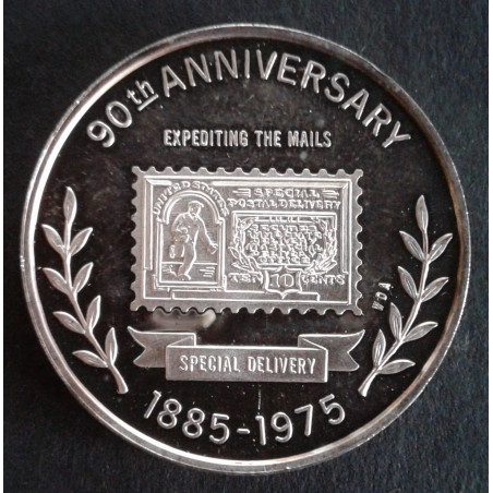 1975 1 Oz USPS Special Delivery Obverse