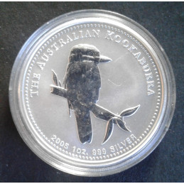 2005 1 Oz Australian Kookaburra Reverse