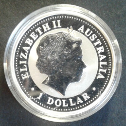 2005 1 Oz Australian Kookaburra Obverse