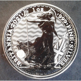 2021 1 Oz Great Britain Britannia Reverse