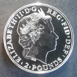 2015 1 Oz Great Britain Lunar [Sheep] Reverse