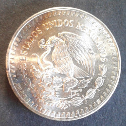1982 1 Oz Mexican Libertad Type 2 Reverse