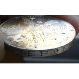 1982 1 Oz Mexican Libertad Type 2 Edge