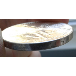 1987 1 Oz Mexican Libertad Type 1 DDO Edge