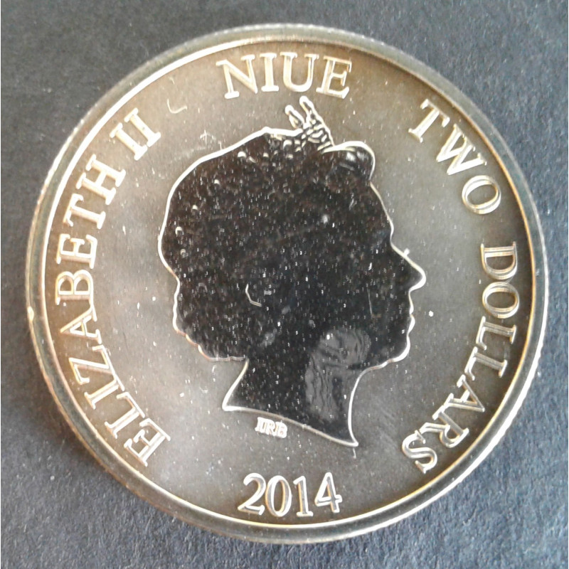 2014 1 Oz Niue Taku/Turtle Obverse