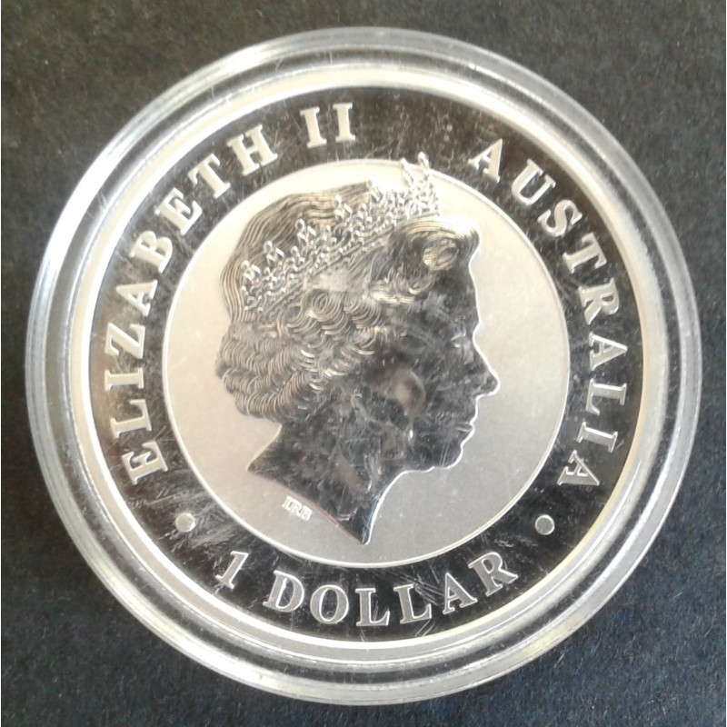 2016 1 Oz Australian Kookaburra Reverse