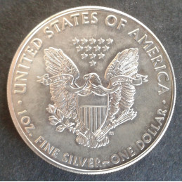 2017 1 Oz American Silver Eagle Reverse