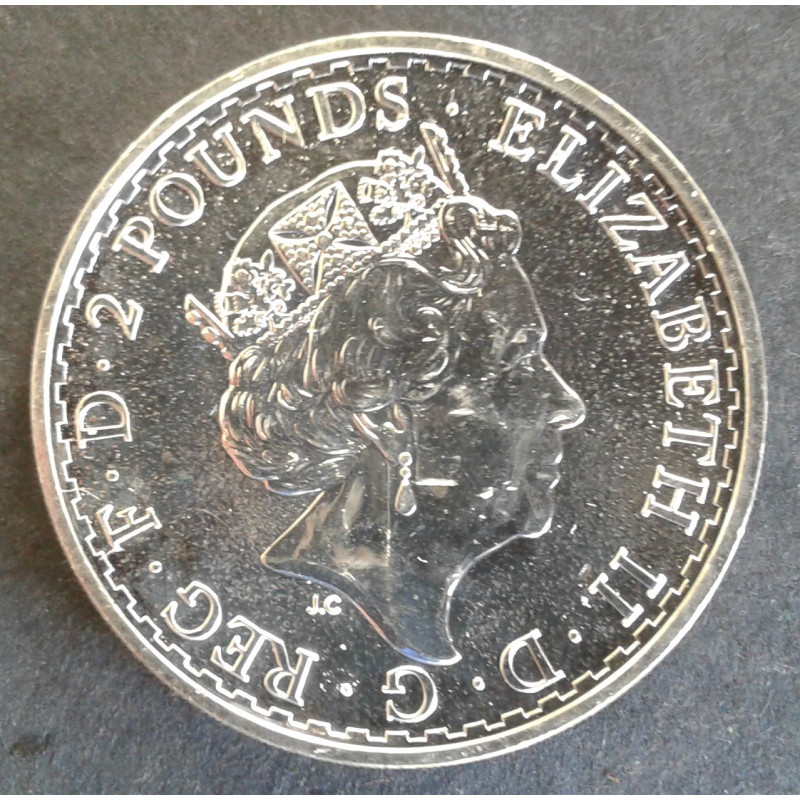 2016 1 Oz Great Britain Britannia Obverse