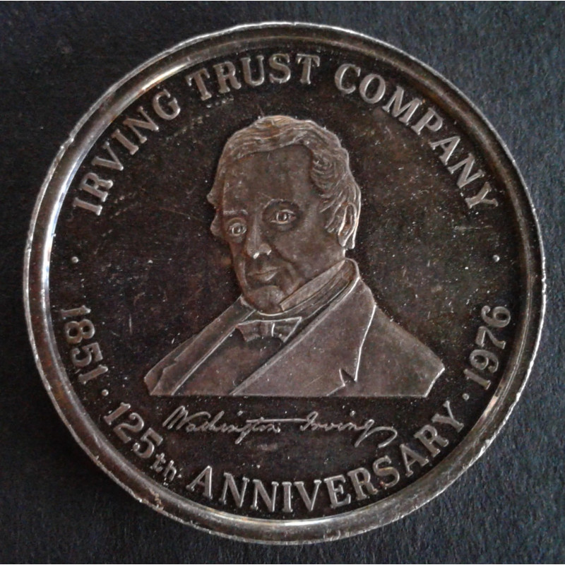 1976 1 Oz Irving Trust Company Obverse