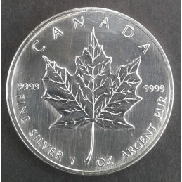 2003 1 Oz Canada Maple Leaf Reverse