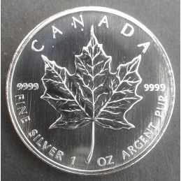 2007 1 Oz Canada Maple Leaf Reverse