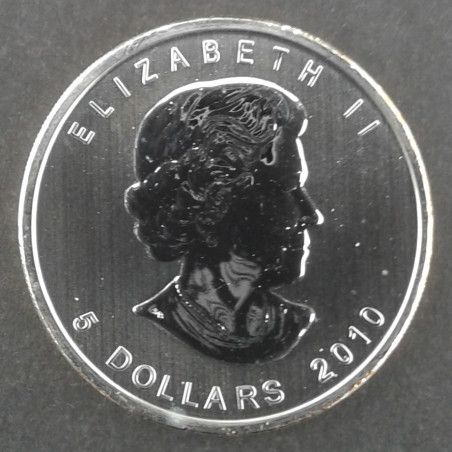 2010 1 Oz Canada Maple Leaf Obverse