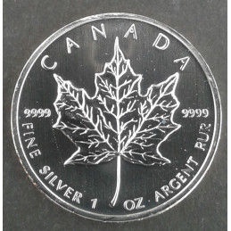 2010 1 Oz Canada Maple Leaf Reverse