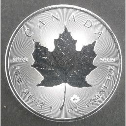 2018 1 Oz Canada Maple Leaf Reverse