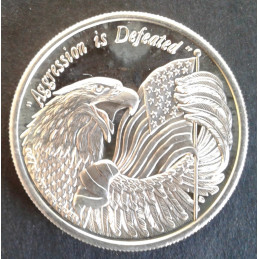1991 1 Oz Persian Gulf Victory Sniper Reverse