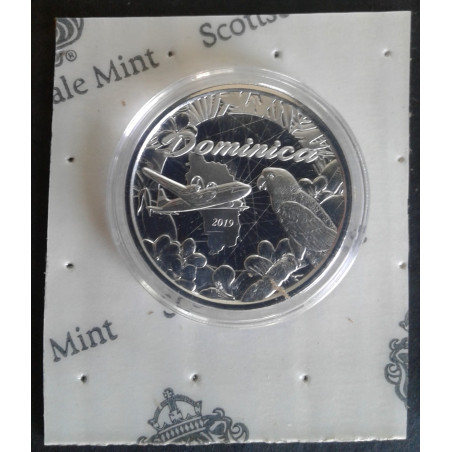 2019 1 Oz Dominica Nature Isle Obverse