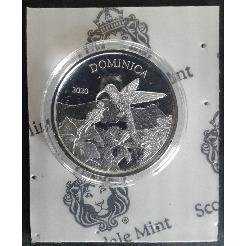 2020 1 Oz Dominica Nature Isle Reverse