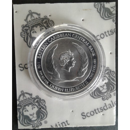 2019 1 Oz Montserrat Emerald Isle Reverse