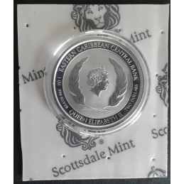2020 1 Oz Montserrat Emerald Isle Reverse