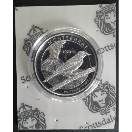 2020 1 Oz Montserrat Emerald Isle Obverse