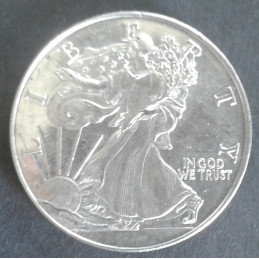 1 Oz American Pacific Mint ASE/Trade Obverse