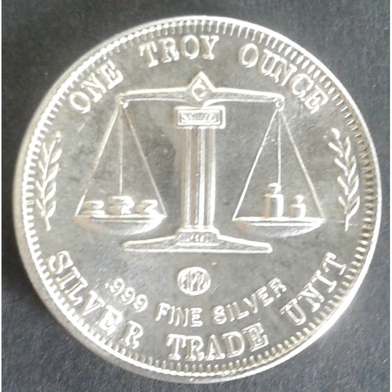 Ase Rounds 1 Oz American Pacific Mint ASE/Trade Silver Round