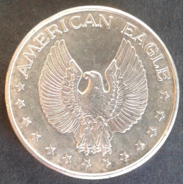 1 Oz American Eagle Trade Obverse