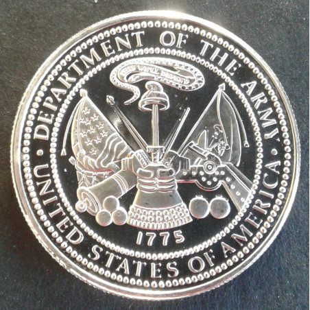 1 Oz  Army Freedom Will Endure Reverse
