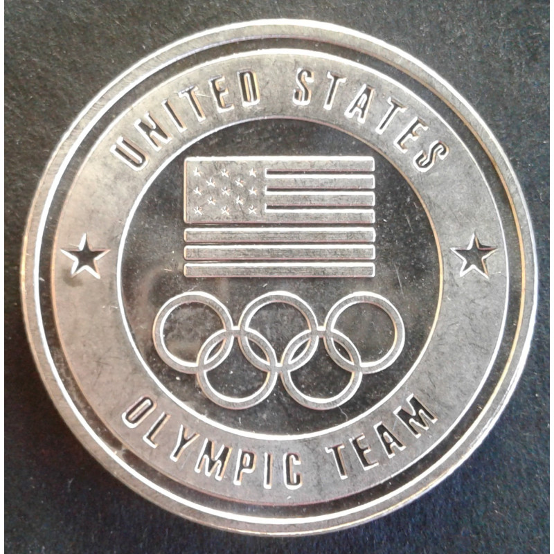 1 Oz A-Mark Olympics Obverse