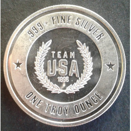 1 Oz A-Mark Olympics Reverse