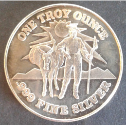 1 Oz Nevada Coin Mart Prospector Assay 139 Obverse