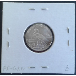 1/10 Oz Golden State Mint Indian Half Eagle Replica Reverse