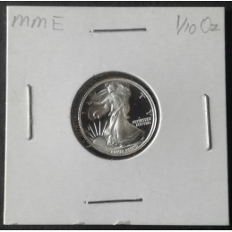 1/10 Oz Money Metals Exchange Walking Liberty Obverse