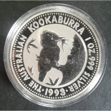 1993 1 Oz Australian Kookaburra Obverse