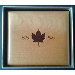 1989 1 Oz Canada Maple Leaf Proof 2